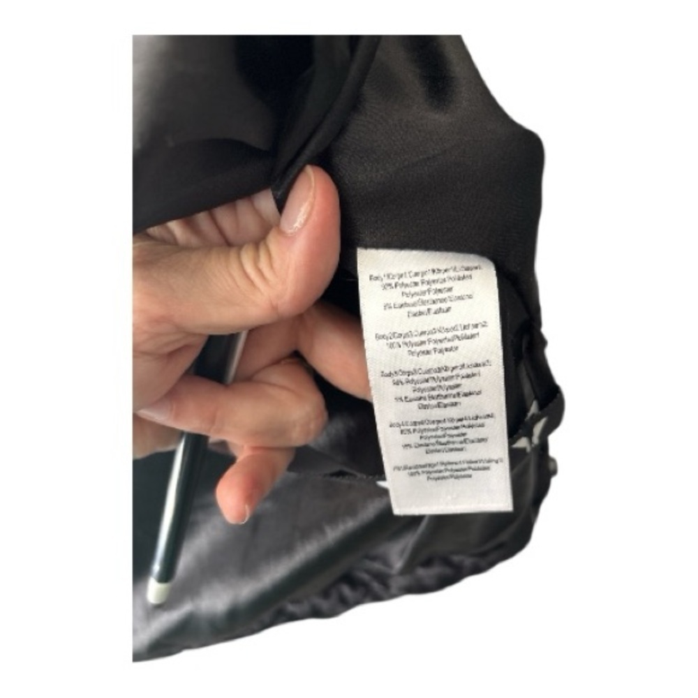 🖤 DKNY Sport Quilted Velvet Bomber Jacket Sz L NWOT🖤 - Picture 10 of 10